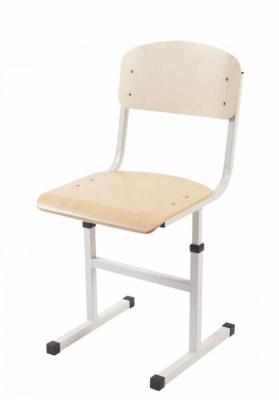 Стілець Т-подібний на квадратній трубі, №4-6 БРІК